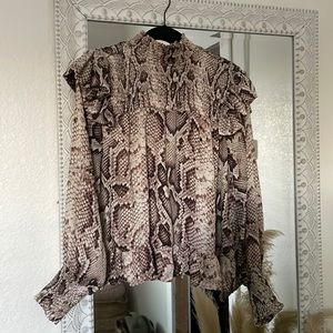Sassy snake print